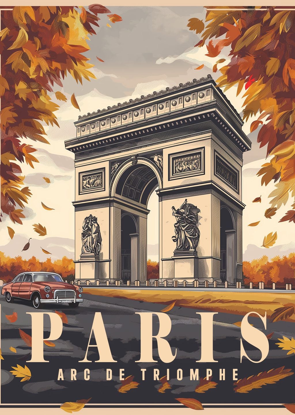 Paris Arc de Triomphe