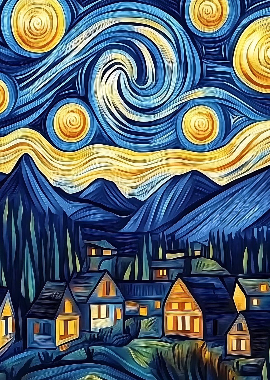 Vincent van Gogh: Yıldızlı Gece
