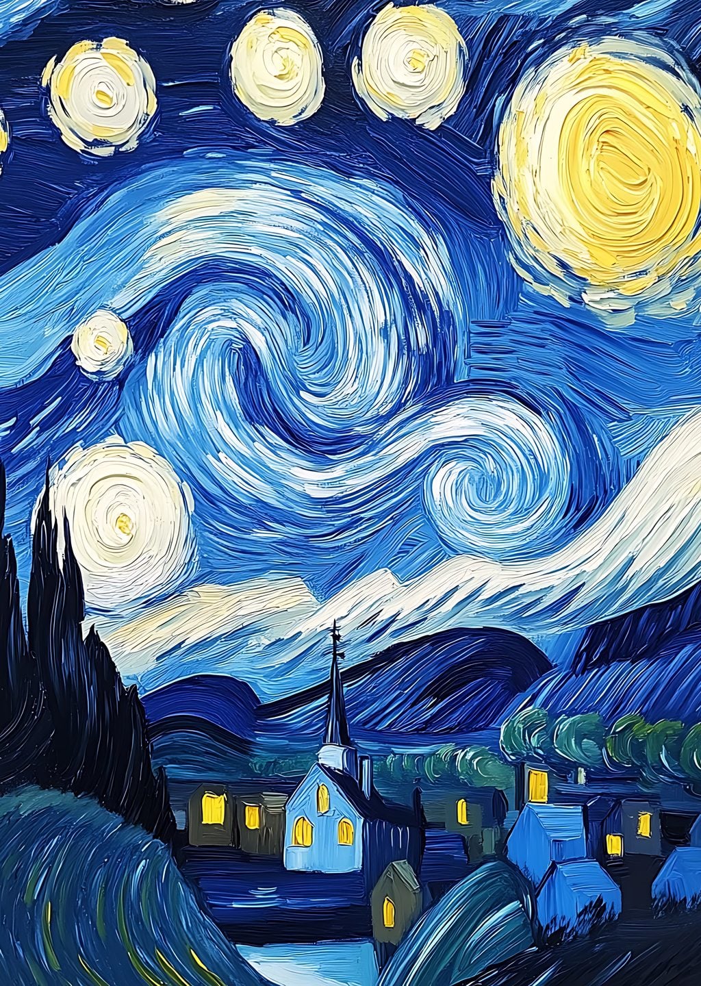 Van Gogh Yıldızlı Gece