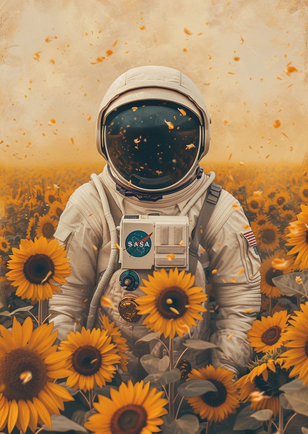 Uzayda Çiçekler: Astronot ve Güneş Çiçekleri
