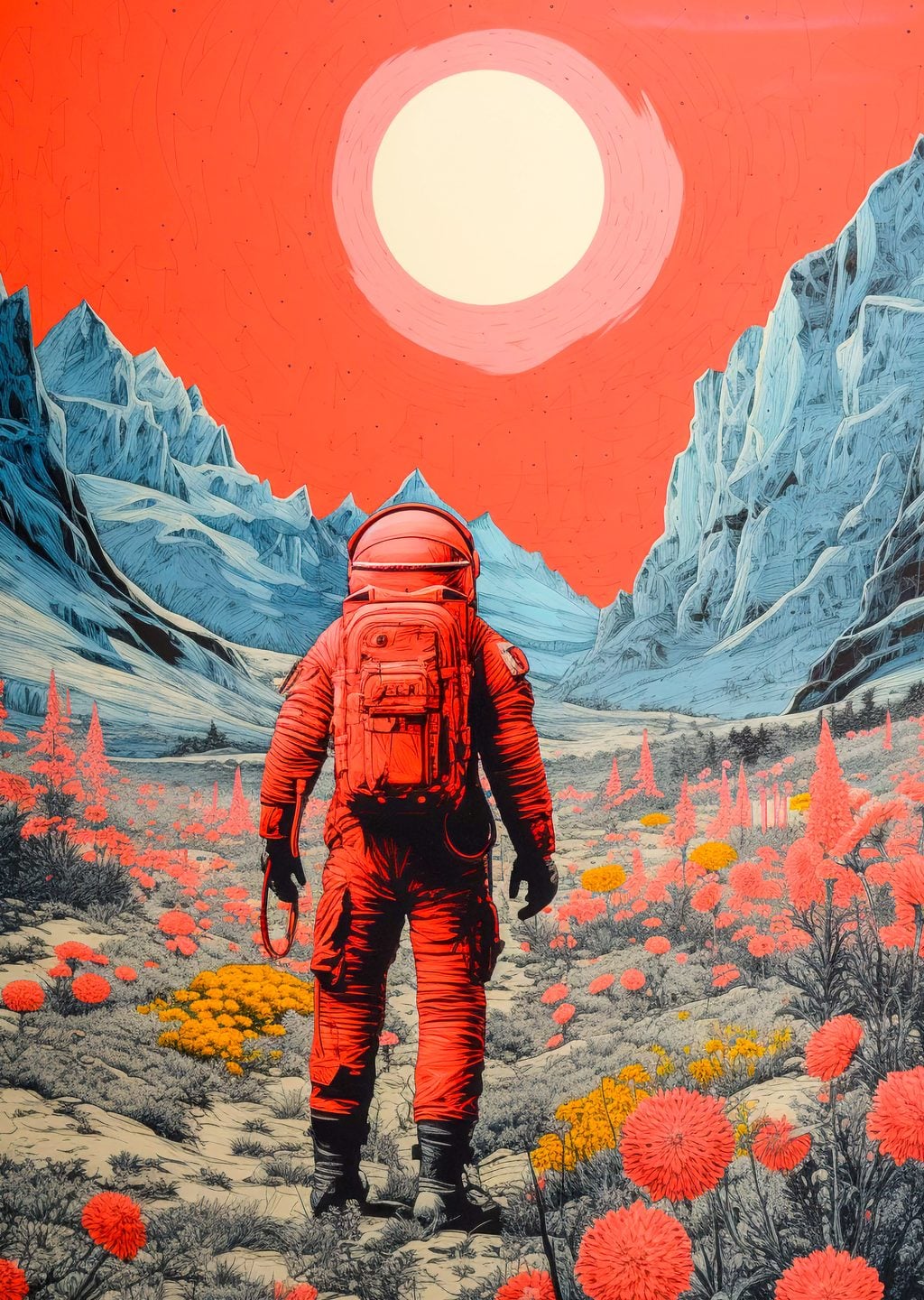 Uzayda Bir Astronot: Kırmızı Manzara