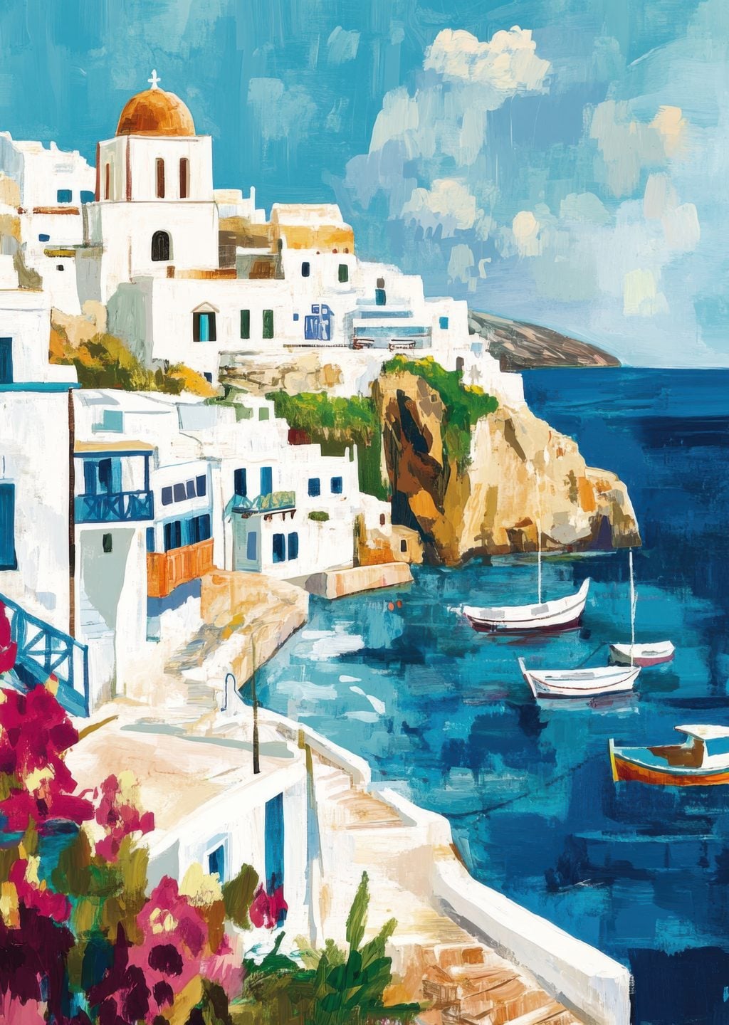 Santorini Adası