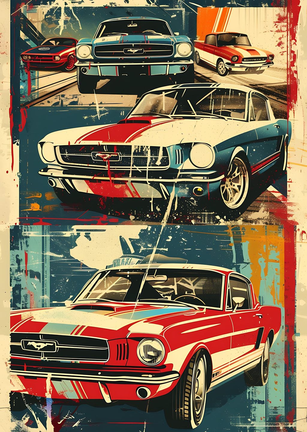 Ford Mustang Klasik Amerikan Arabaları