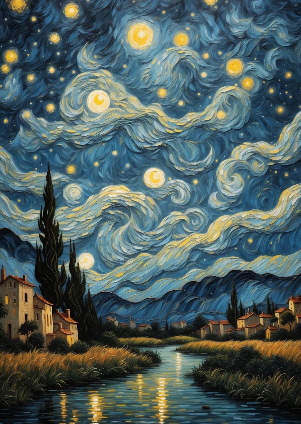 Yıldızlı Gece: Van Gogh'un Efsanevi Tablosu