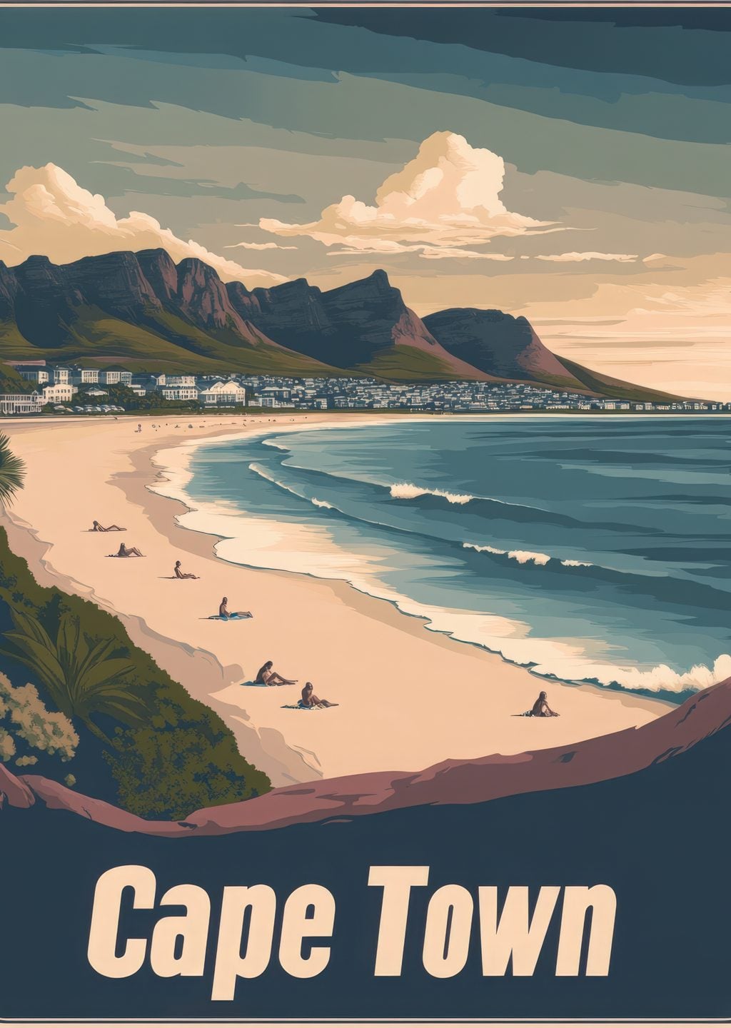 Cape Town Sahil Manzarası
