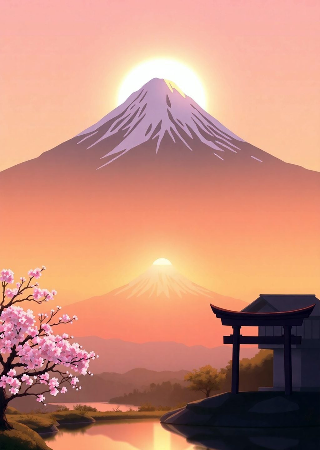 Fuji Dağı: Japon Manzarası