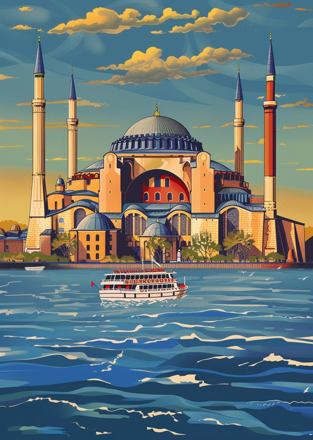 Luminary: Ayasofya ve İstanbul Boğazı