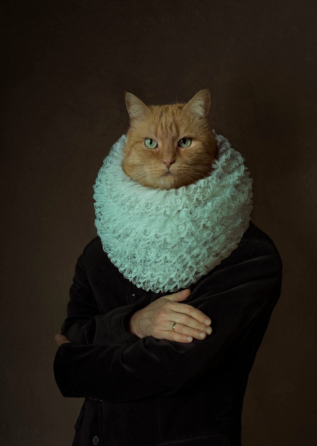 Kedi Başlı Portre