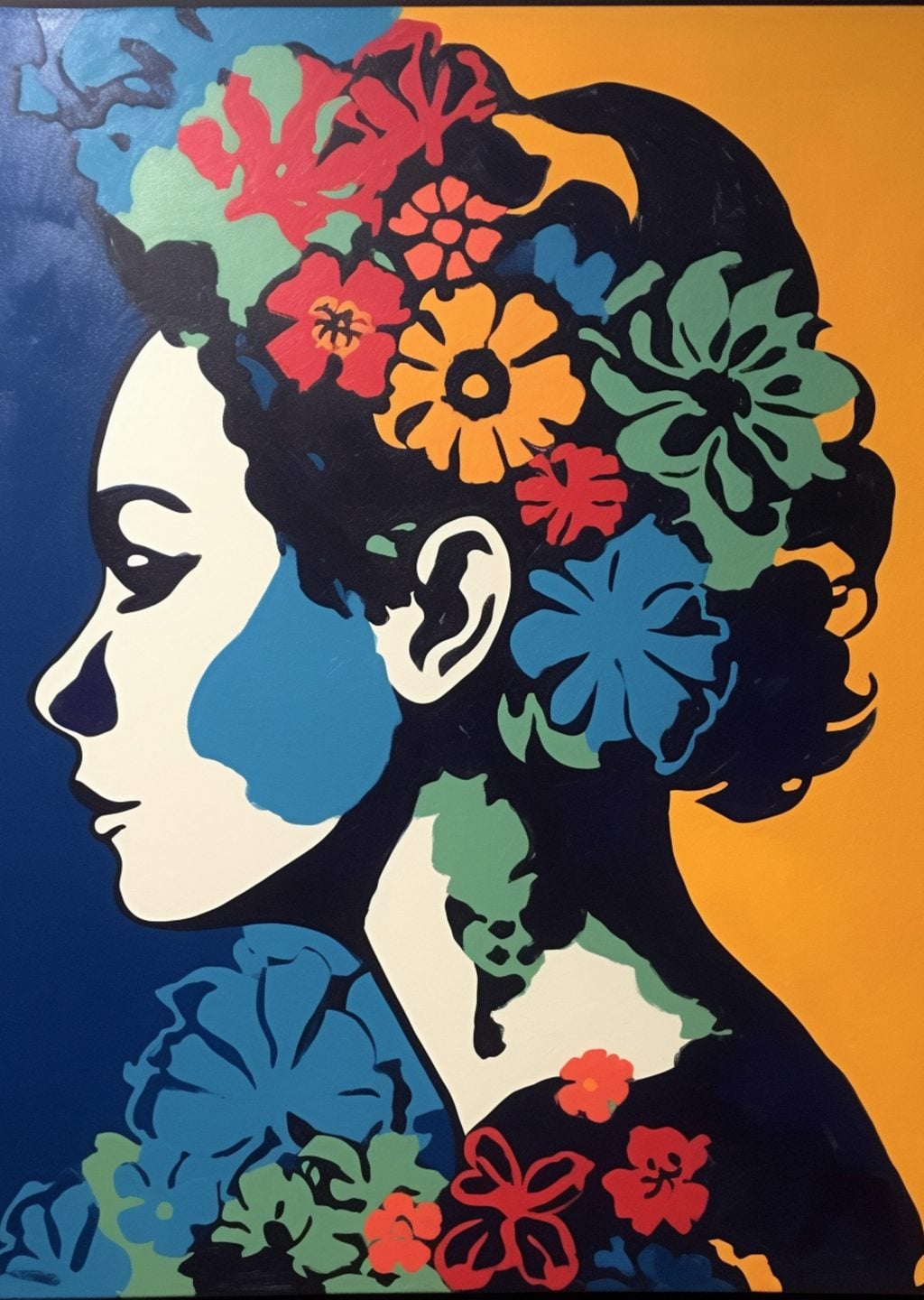 Frida Kahlo: Çiçekli Saç