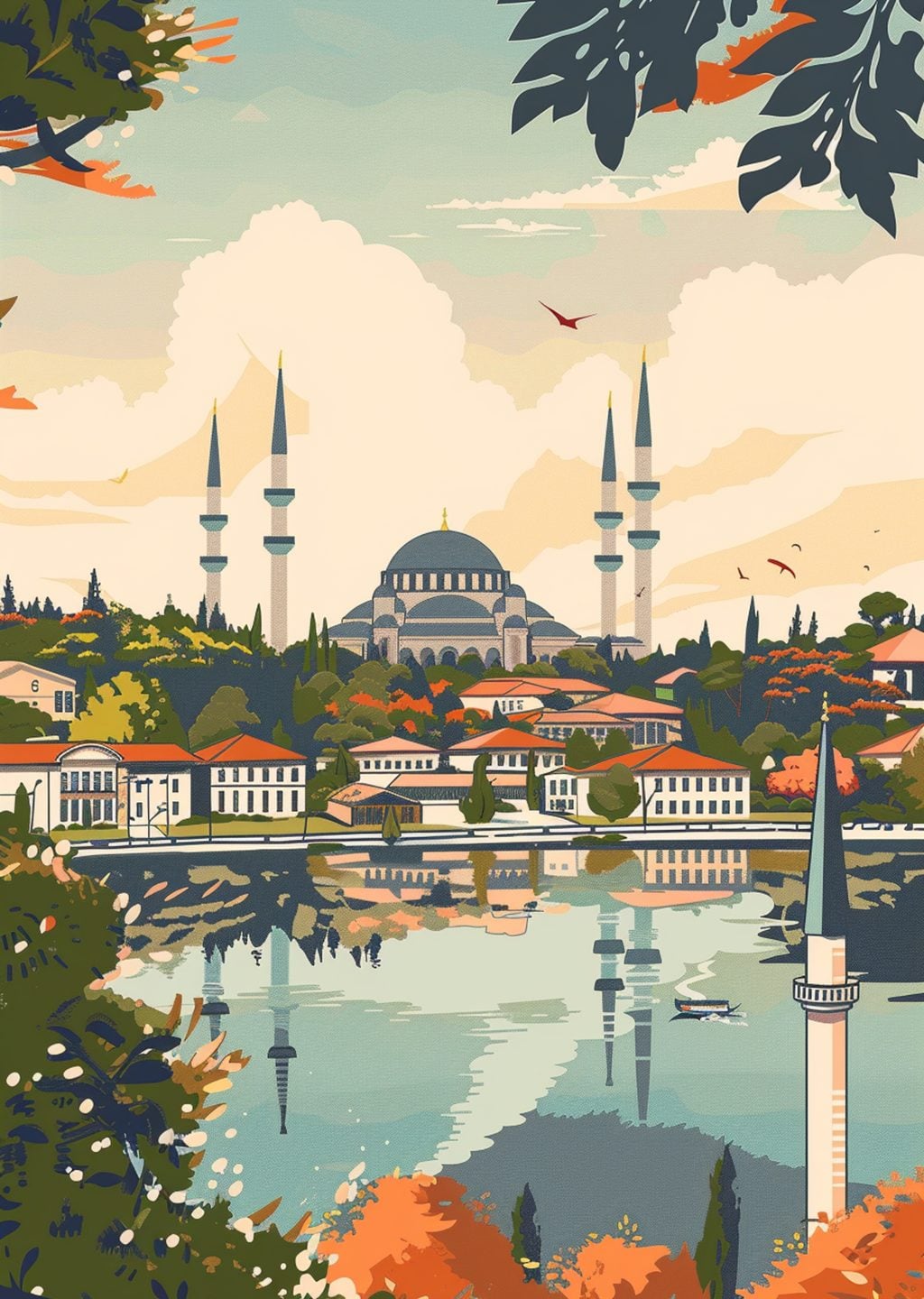İstanbul Manzarası: Osmanlı Mimarisi