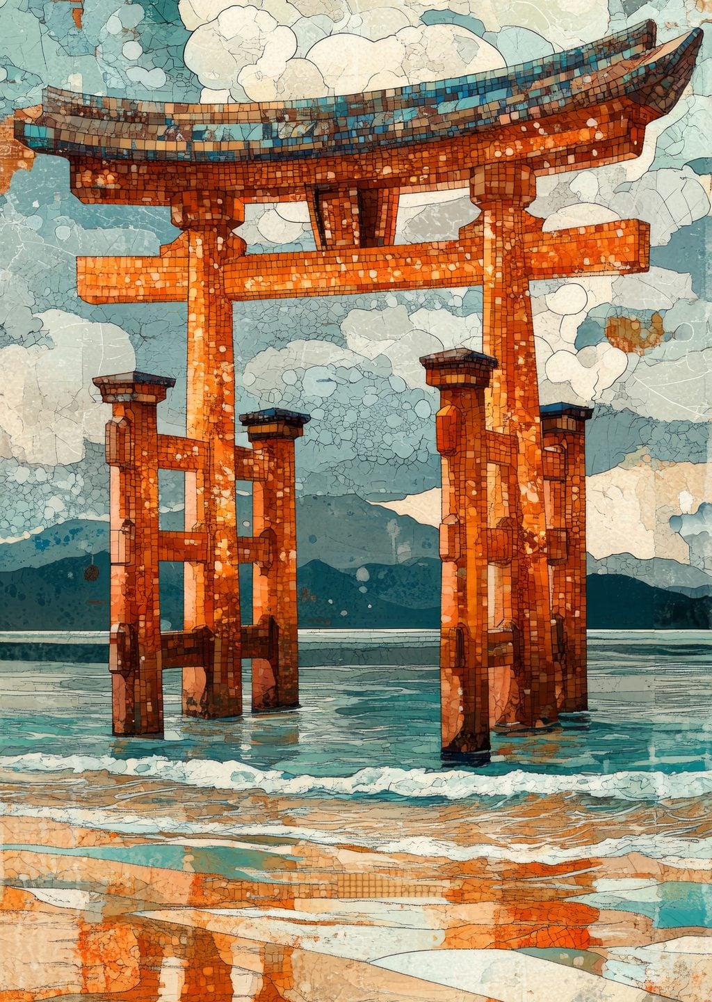 Itsukushima Torii Kapısı