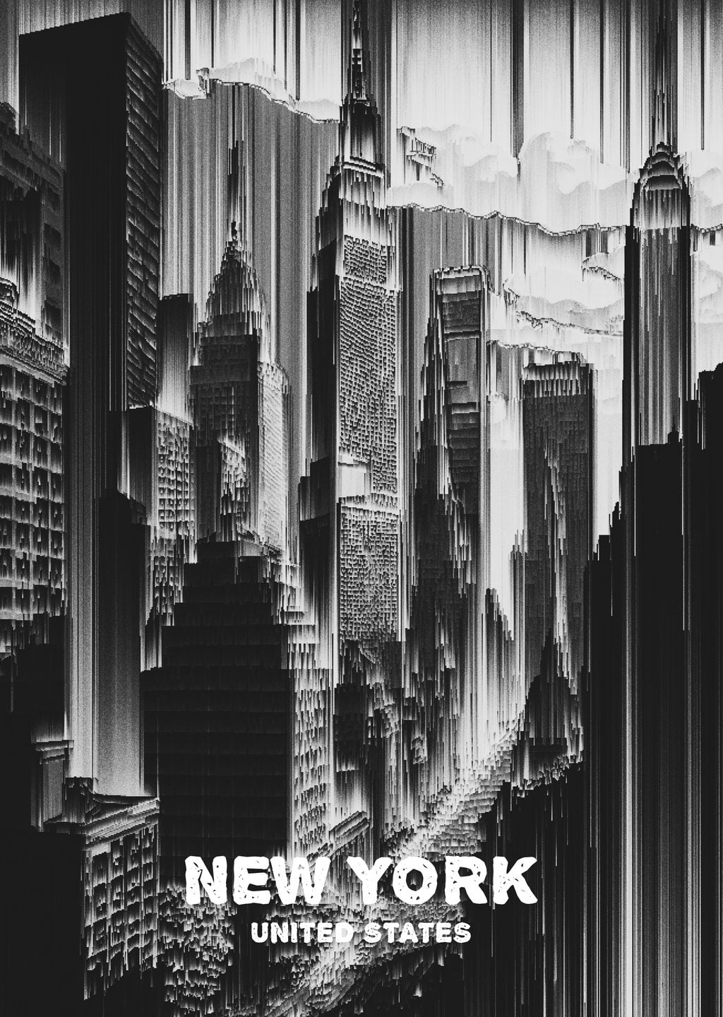 New York Şehir Manzarası Sanatsal