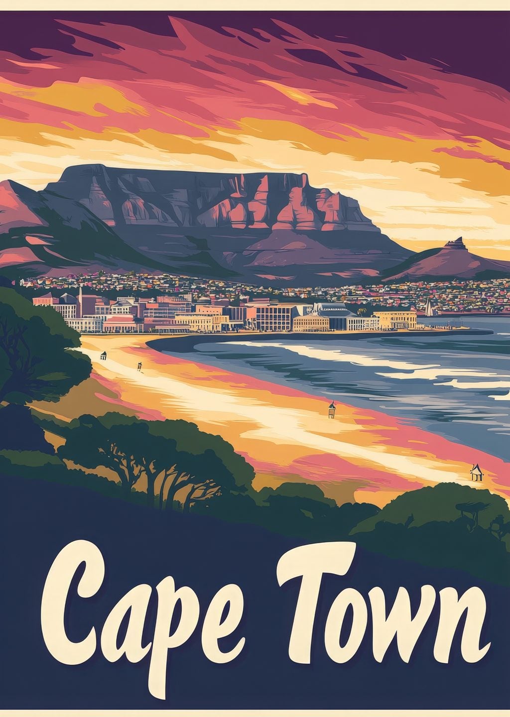 Cape Town: Masa Dağı ve Sahil Manzarası