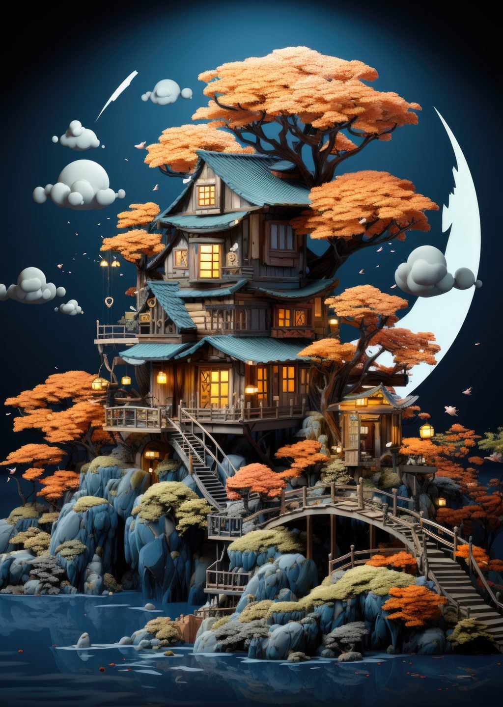 Pagoda Ağaç Evi
