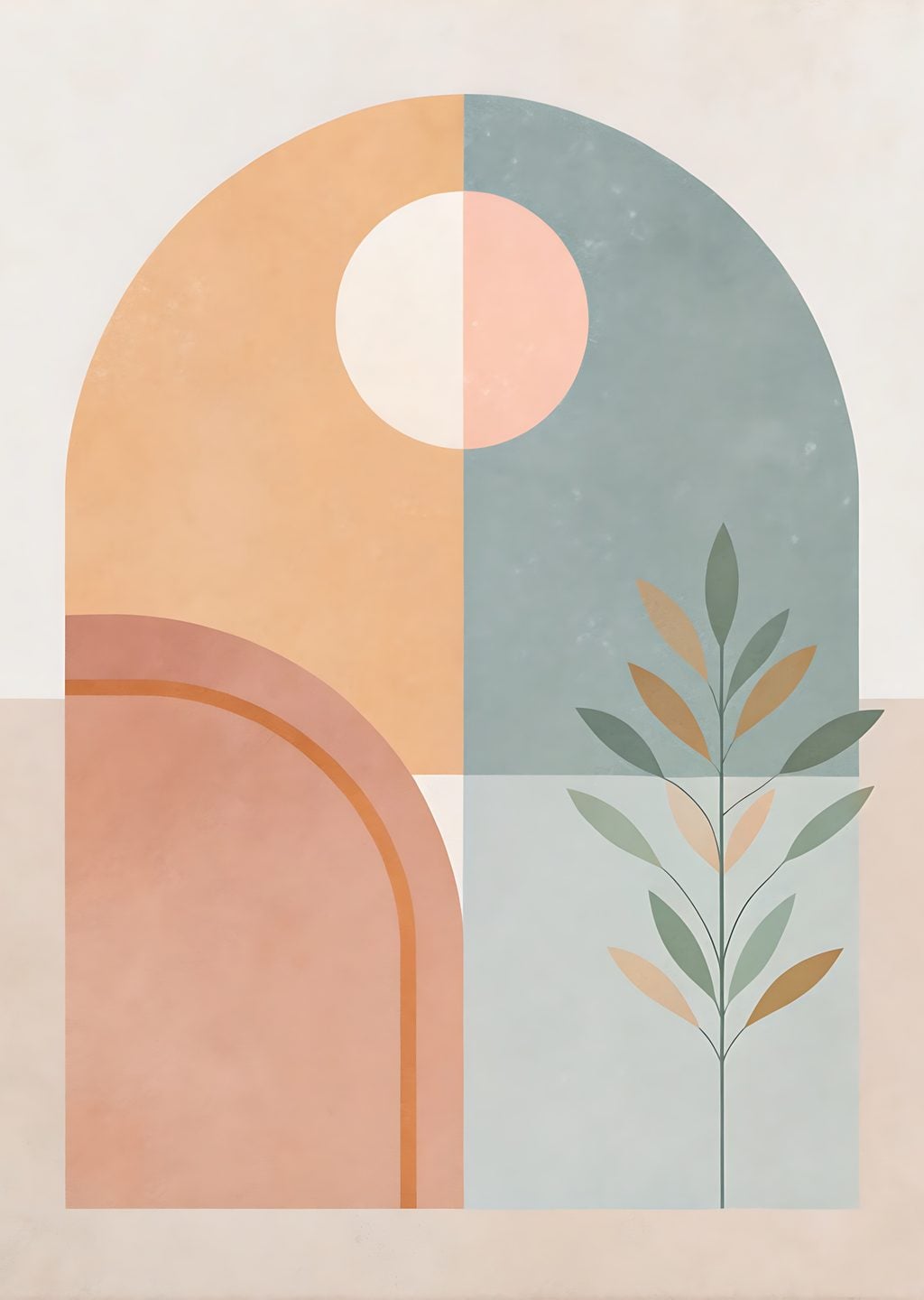 Minimalist Bitkisel Tasarım