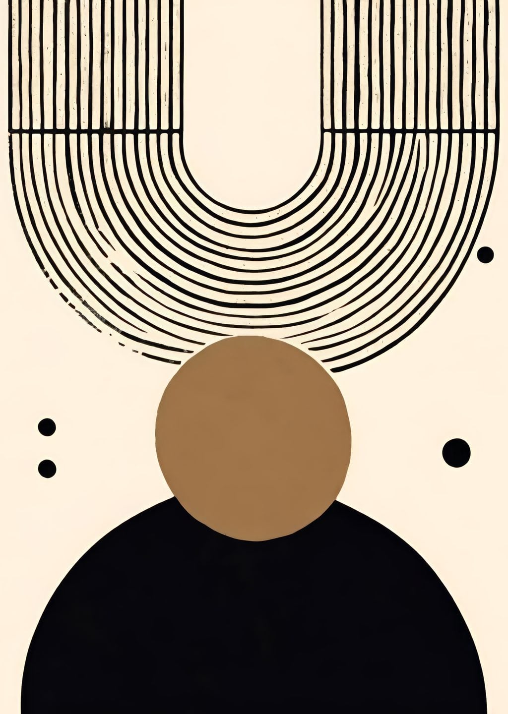 Minimalist Soyut Figür