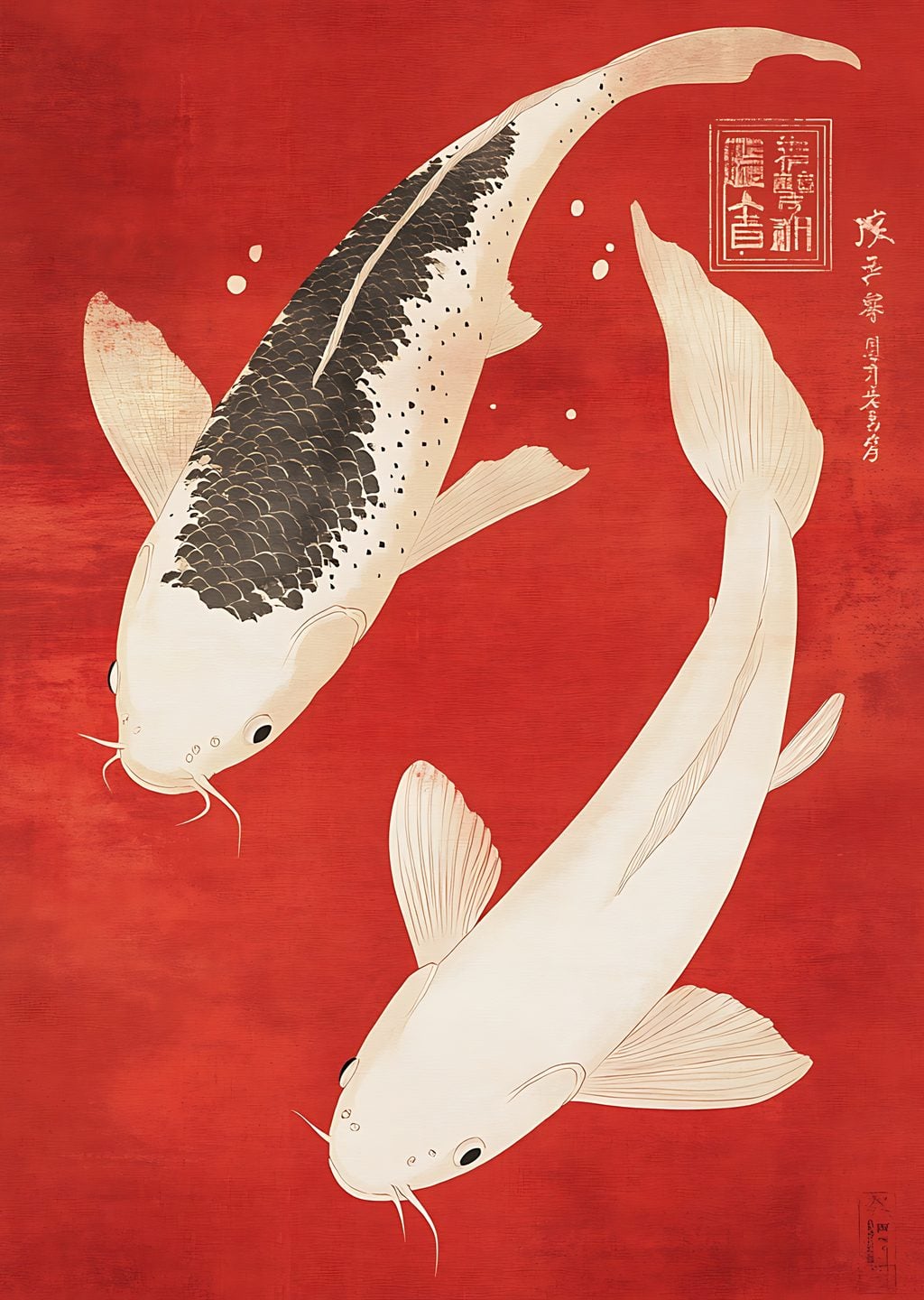 Japon Sanatı: Koi Balıkları