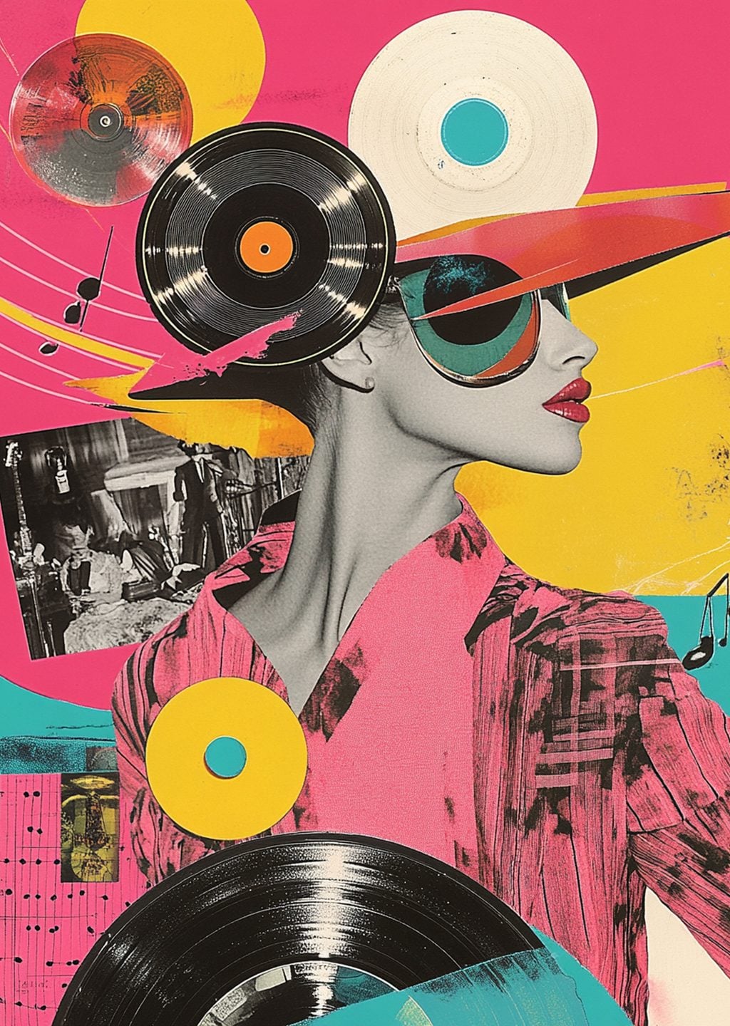 Retro Müzik Poster