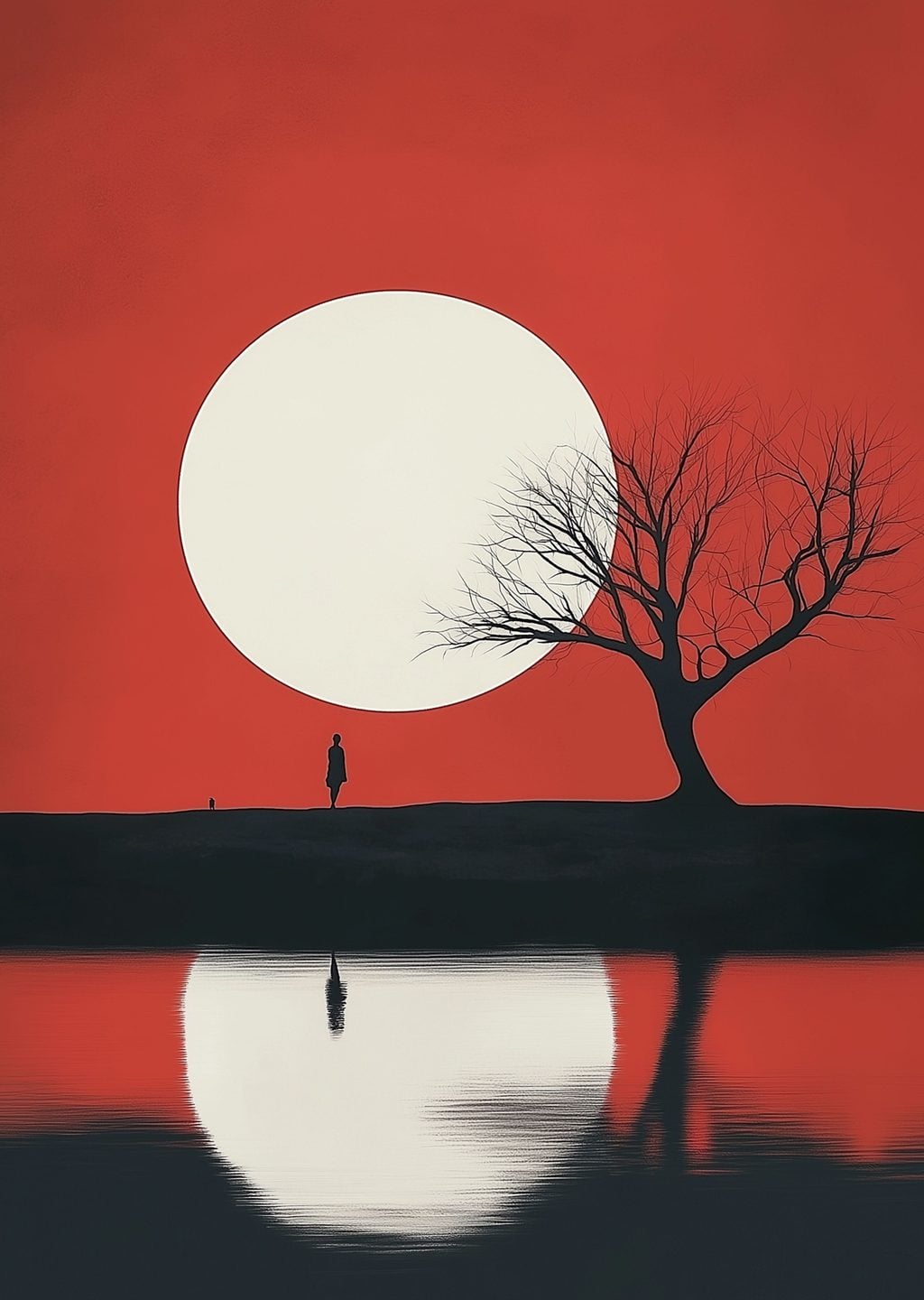 Minimalist Doğa Manzarası