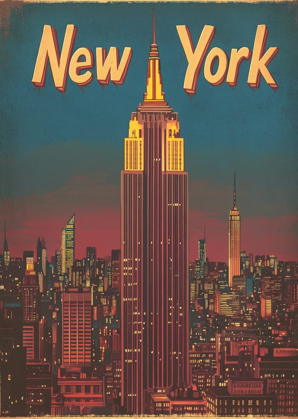 New York: Empire State Binası ve Şehir Manzarası
