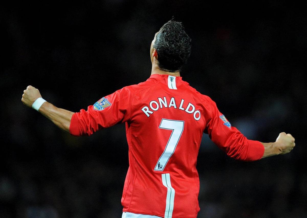 Cristiano Ronaldo Manchester United Forması