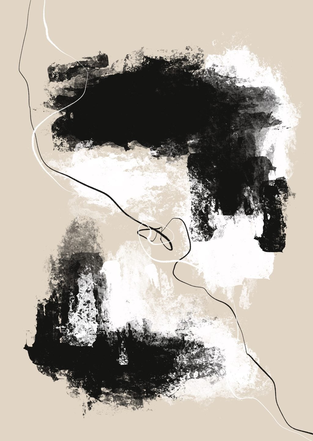 Soyut Sanat Parçası