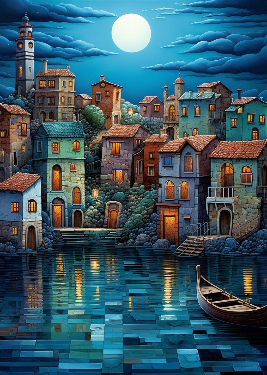 Gece Koyunda Kayık