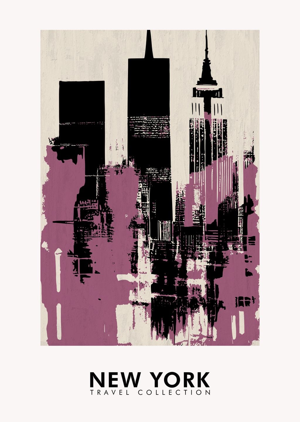 New York Şehir Silüeti Soyut