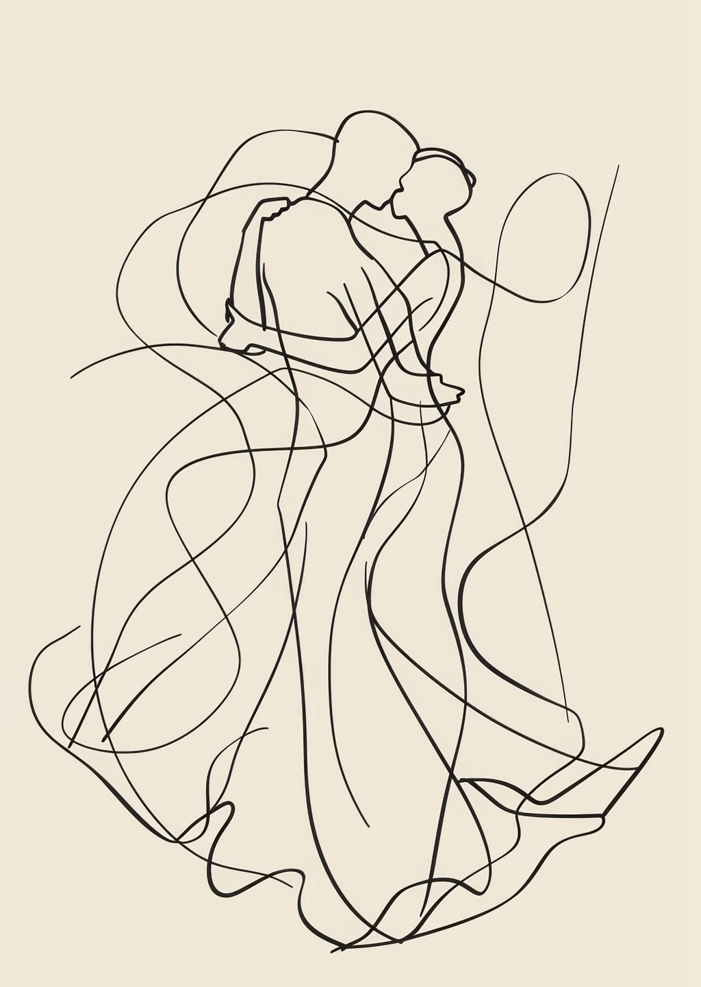Minimalist Aşk Dansı
