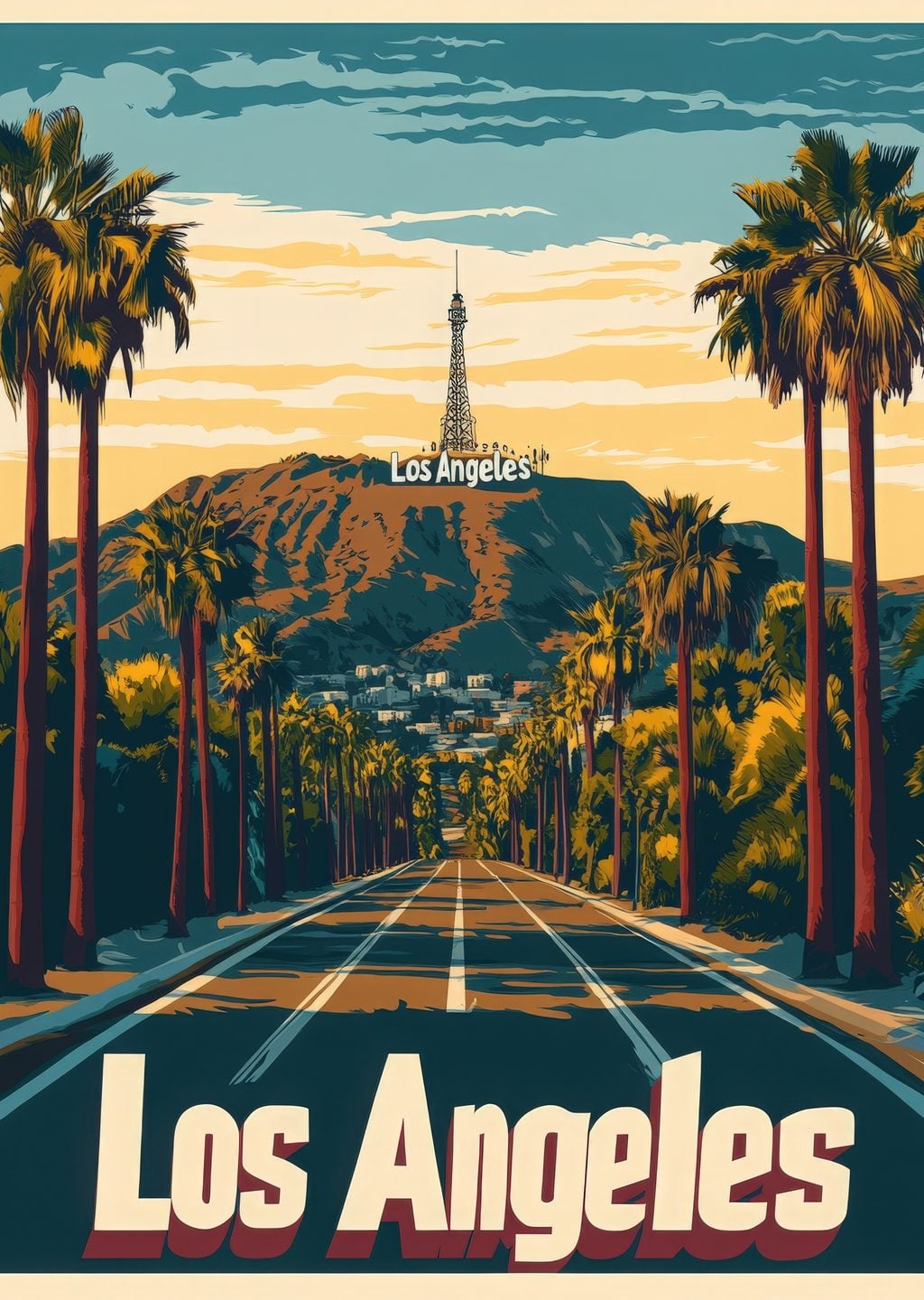 Los Angeles Şehir Manzarası