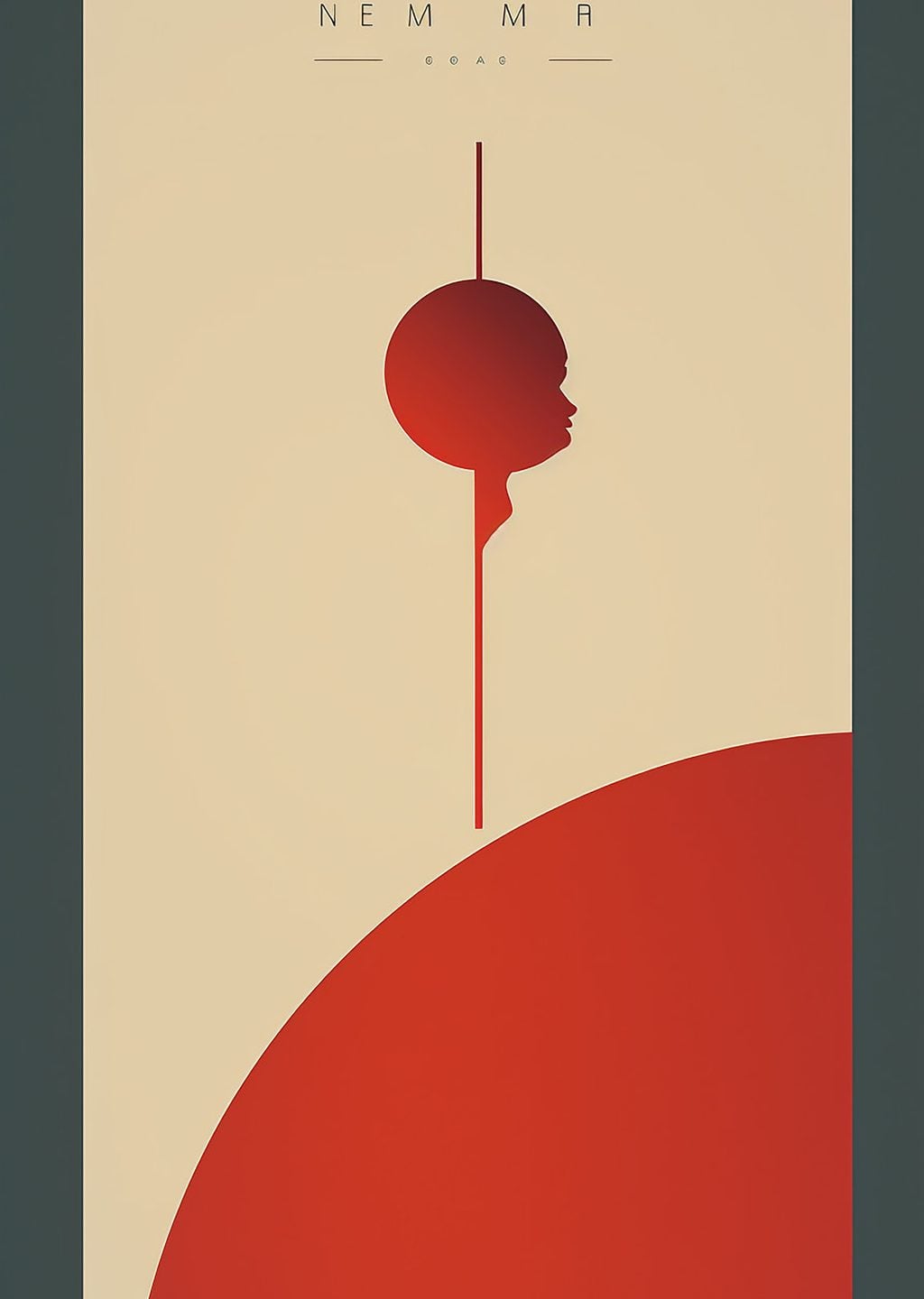 Soyut Sanat: Minimalist Kadın Silueti