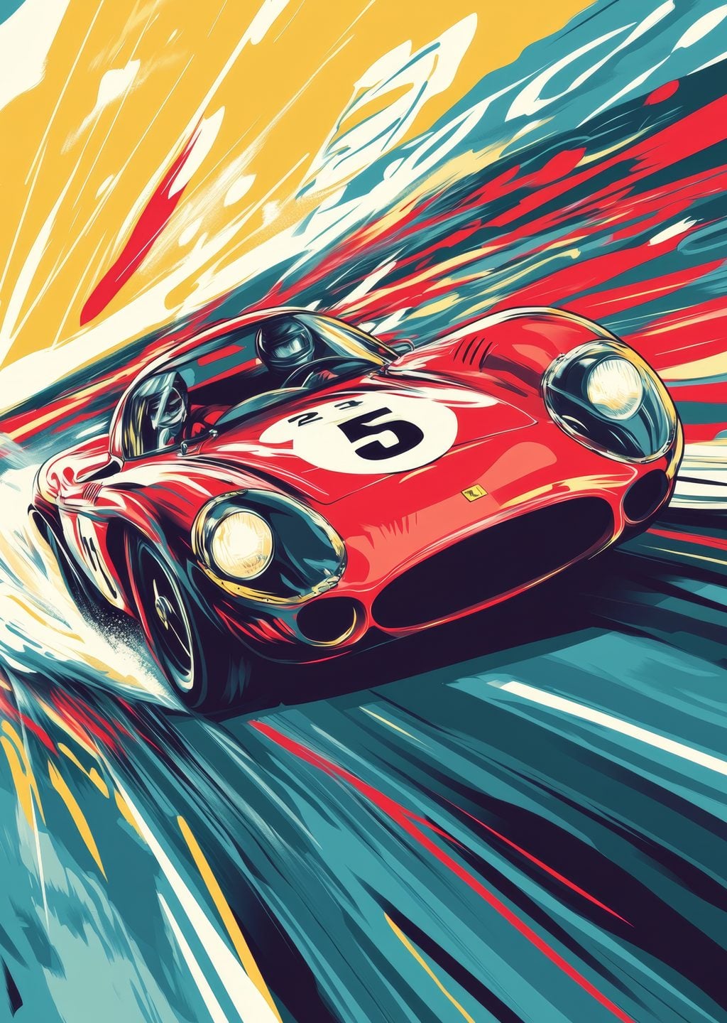 Ferrari Yarış Arabası