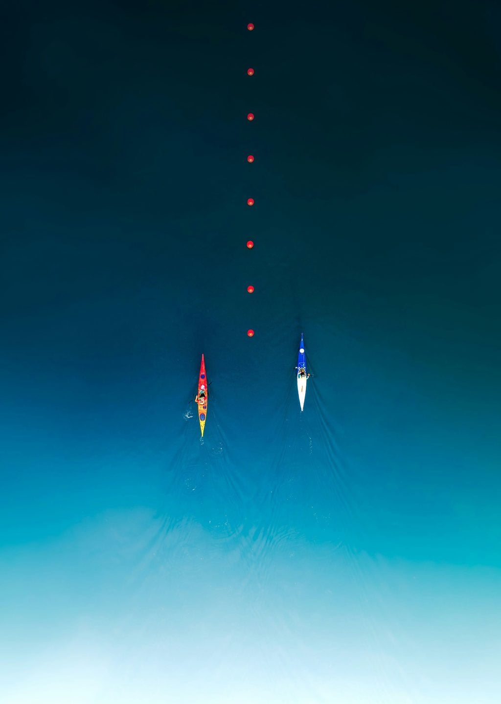 Minimalist Kayak Manzarası