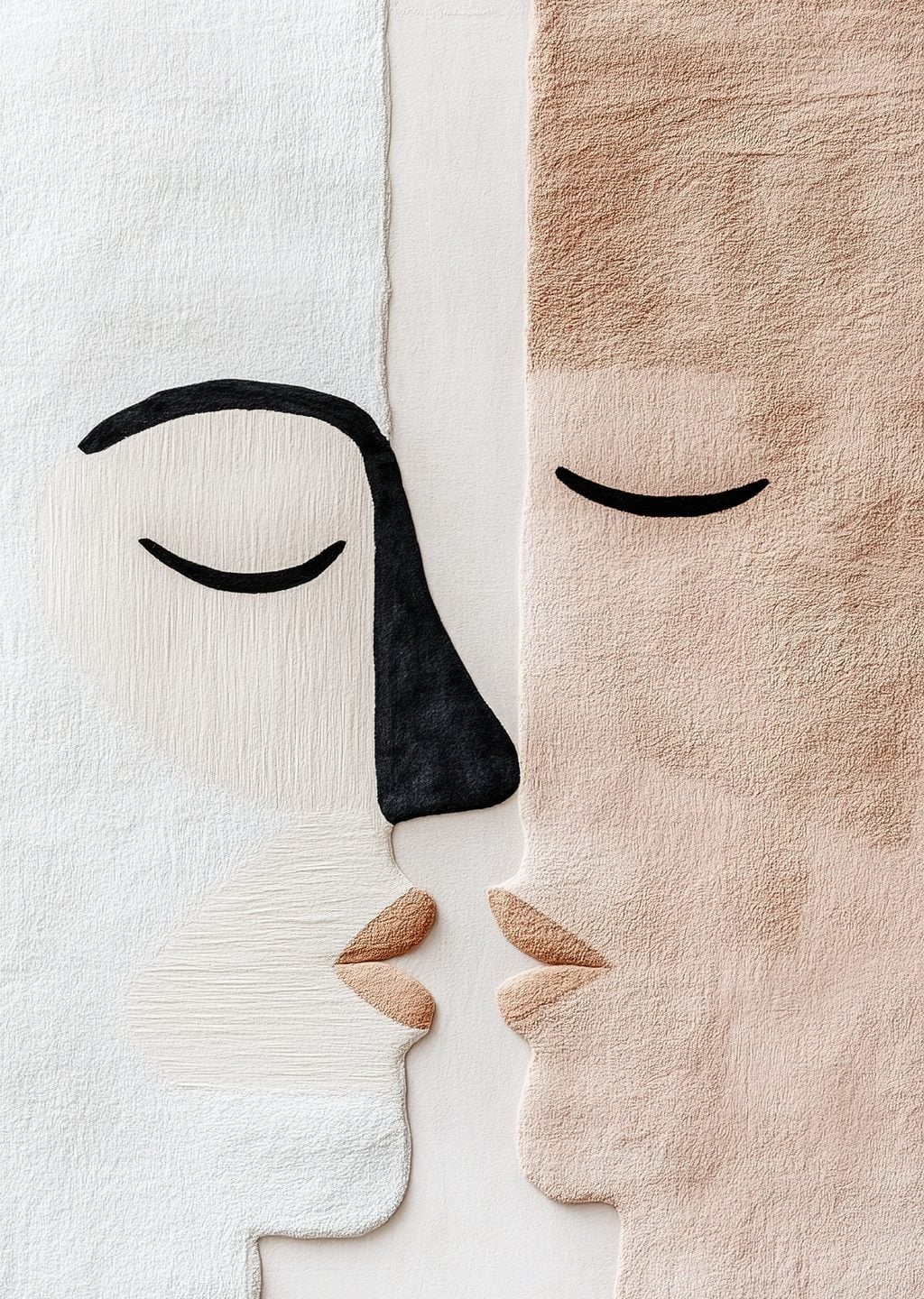 Soyut Yüzler: Minimalist Sanat Eseri