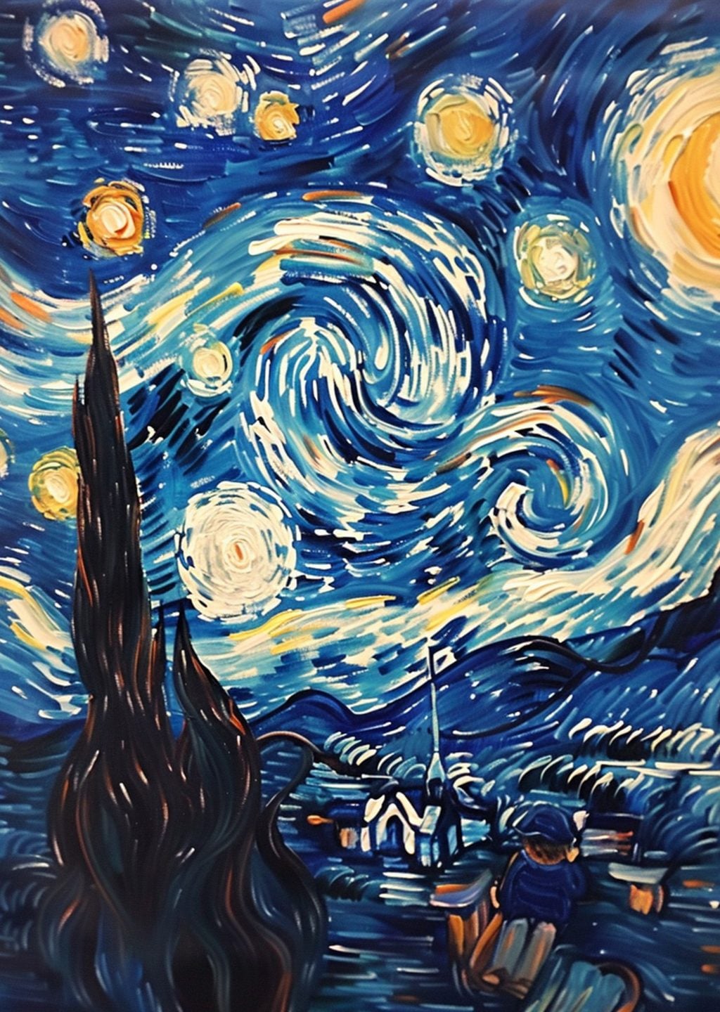 Yıldızlı Gece: Van Gogh'un Efsanevi Tablosu
