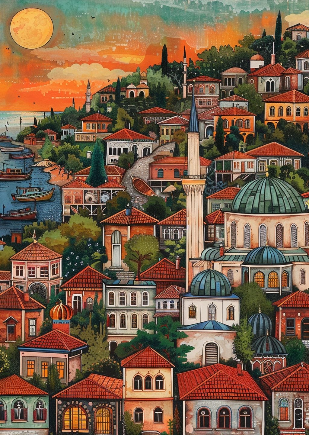 Türk Kültürü: İstanbul Manzarası