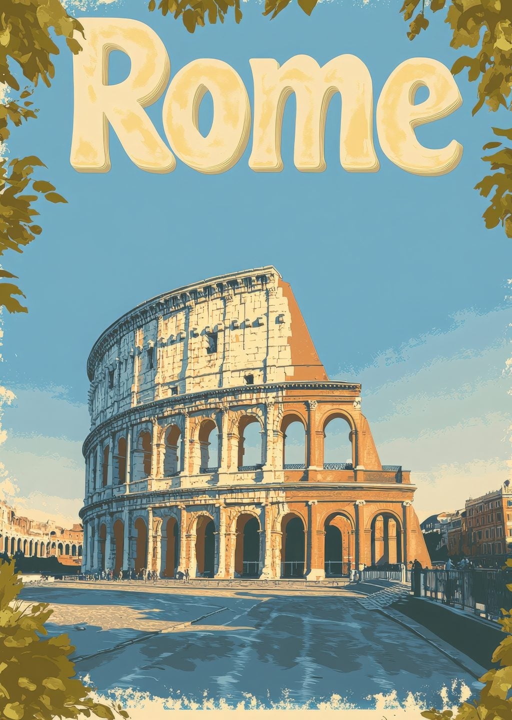 Roma: Kolezyum'un Görkemli Manzarası