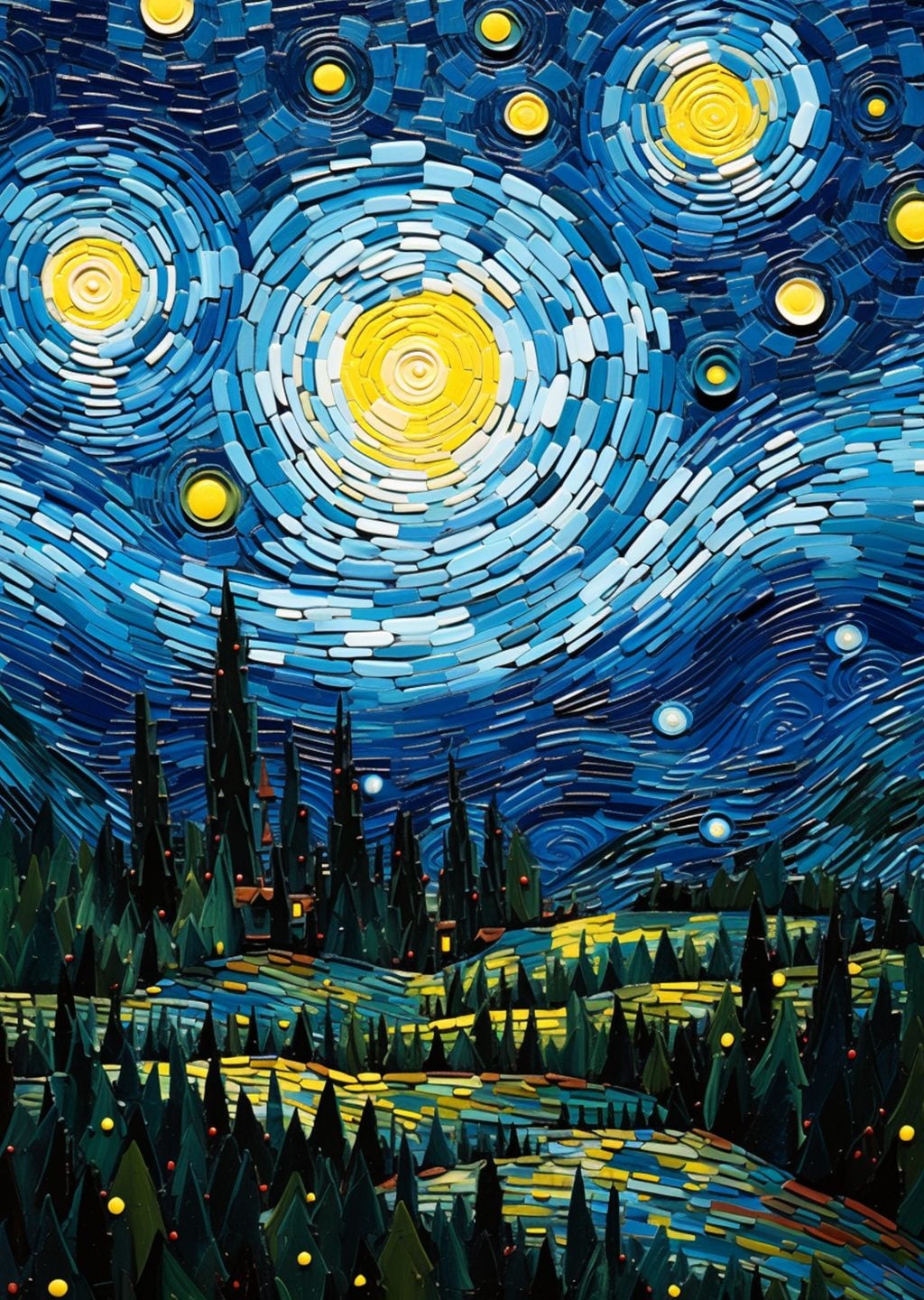 Van Gogh Yıldızlı Gece