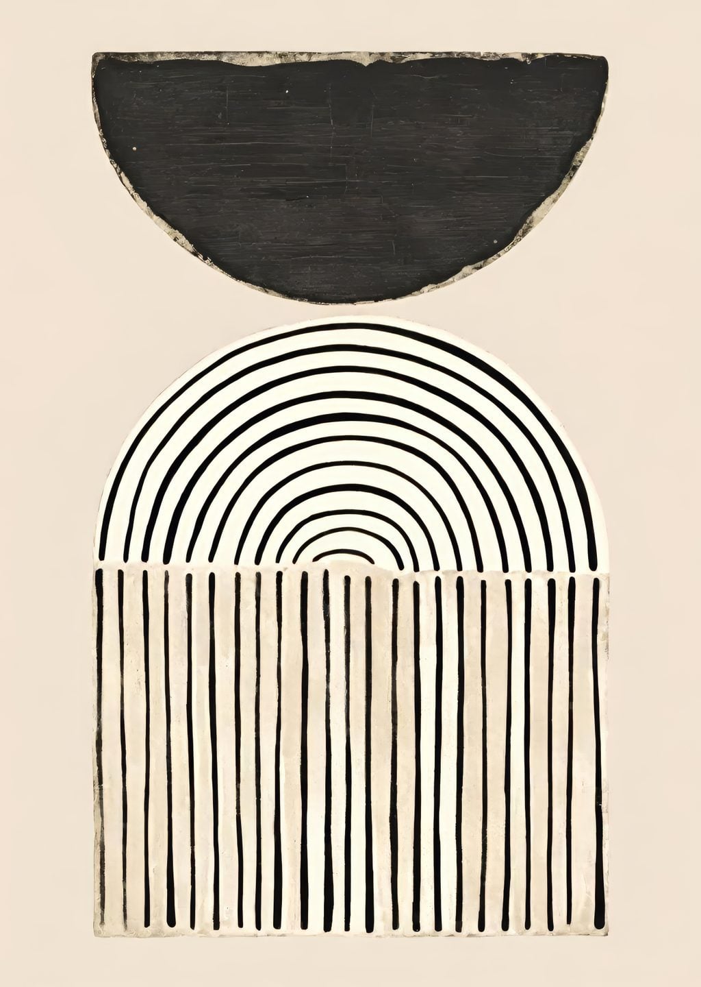 Minimalist Yarım Çember
