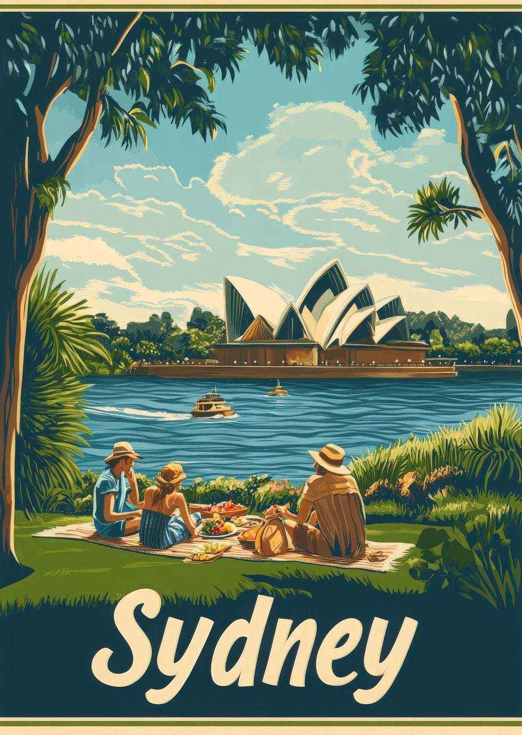 Sidney Opera Binası Manzarası