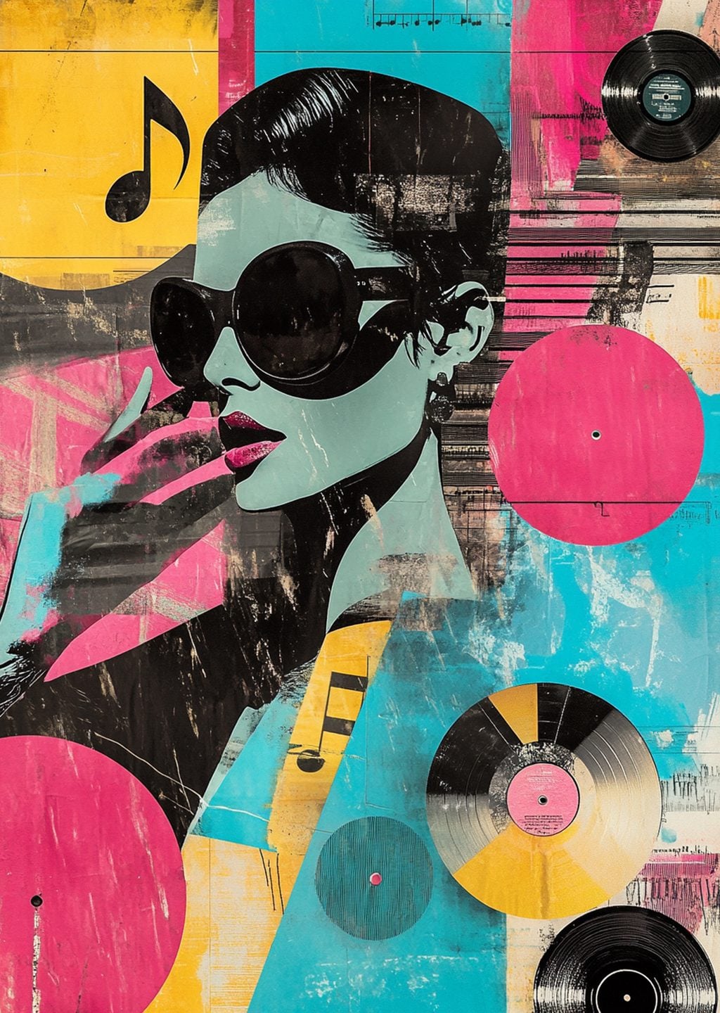 Retro Müzik Poster