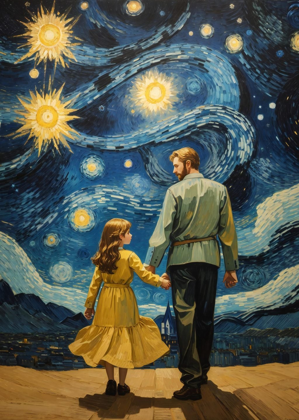 Yıldızlı Gece: Baba ve Kız