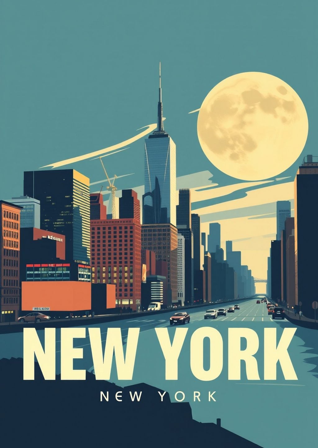 New York Şehir Posteri