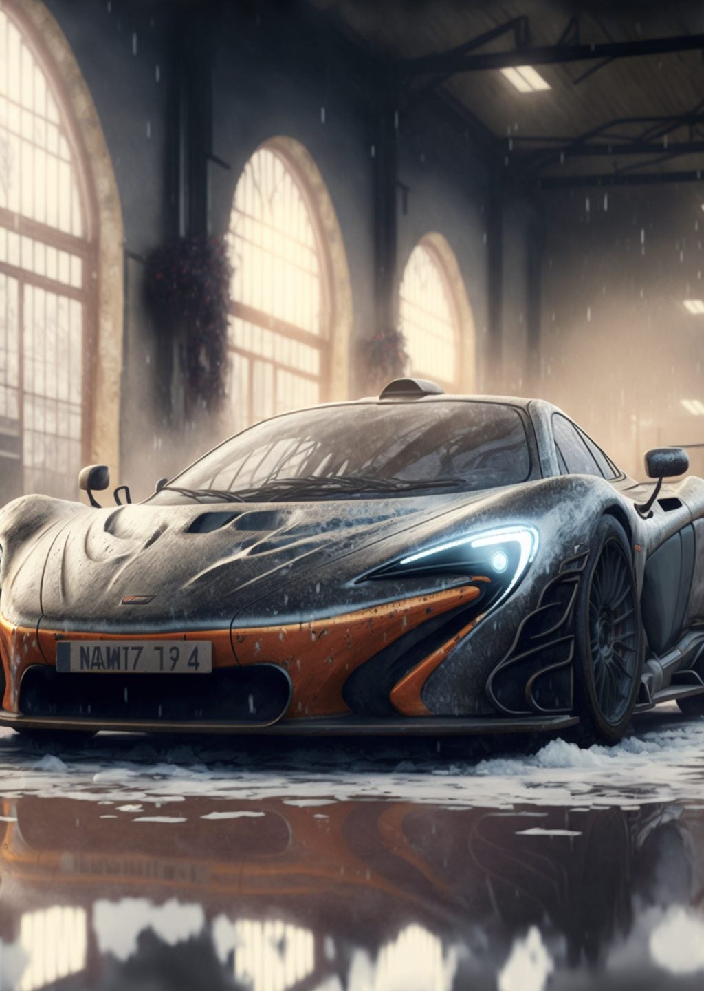 McLaren P1: Yağmurlu Sokaklar