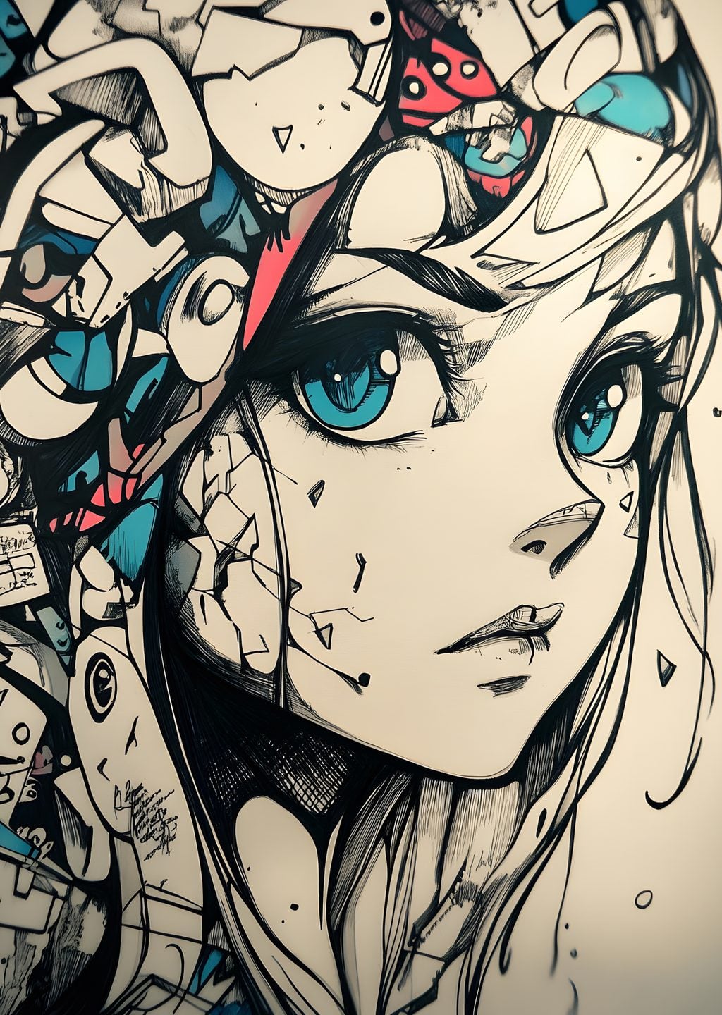 Anime Kız Portresi