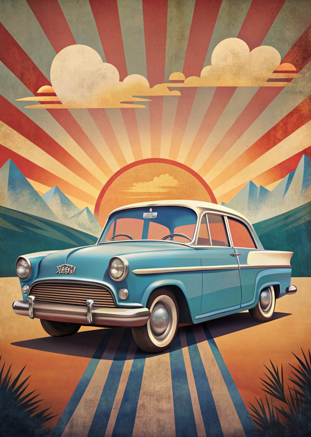 Vintage Chevrolet Bel Air