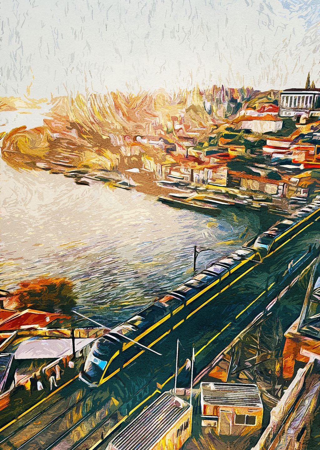 Kıyı Şehir Manzarası