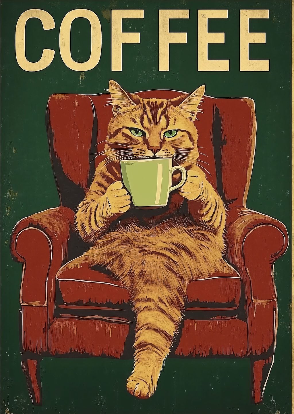 Kedi ve Kahve: Rahatlatıcı An