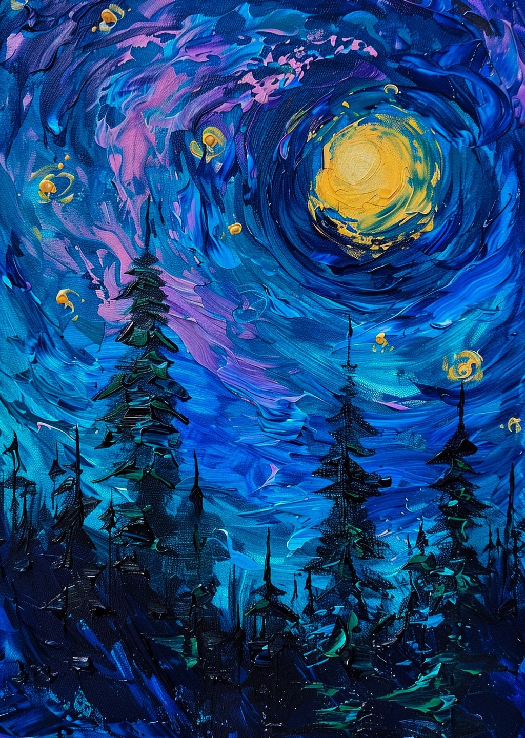 Van Gogh Yıldızlı Gece