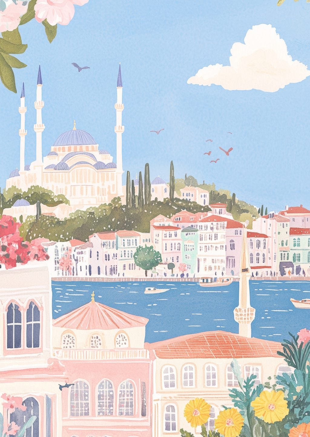 İstanbul: Boğaz Eğeri ve Süleymaniye Camii
